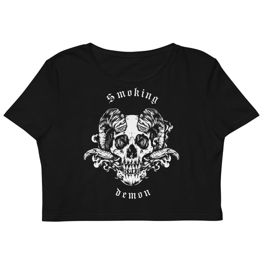 Women's Smoking Demon Classic Crop Top